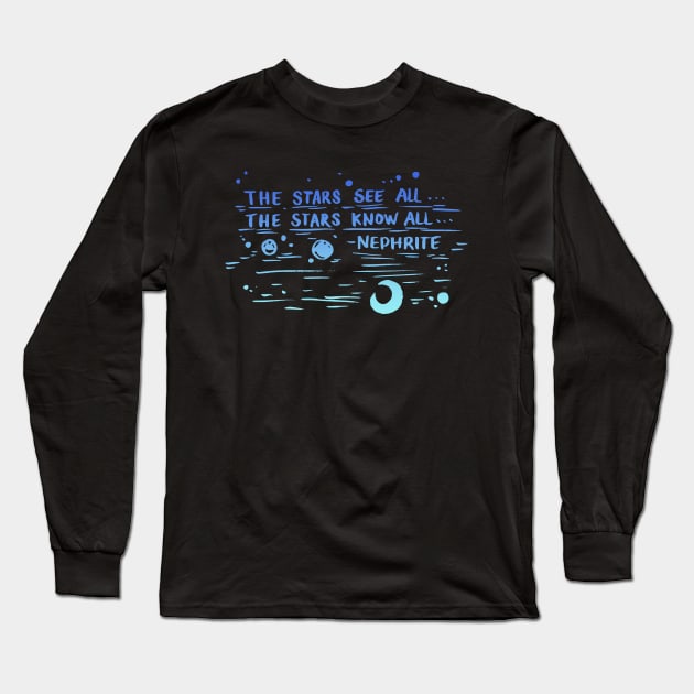 Words of Nephrite. Long Sleeve T-Shirt by hybridgothica